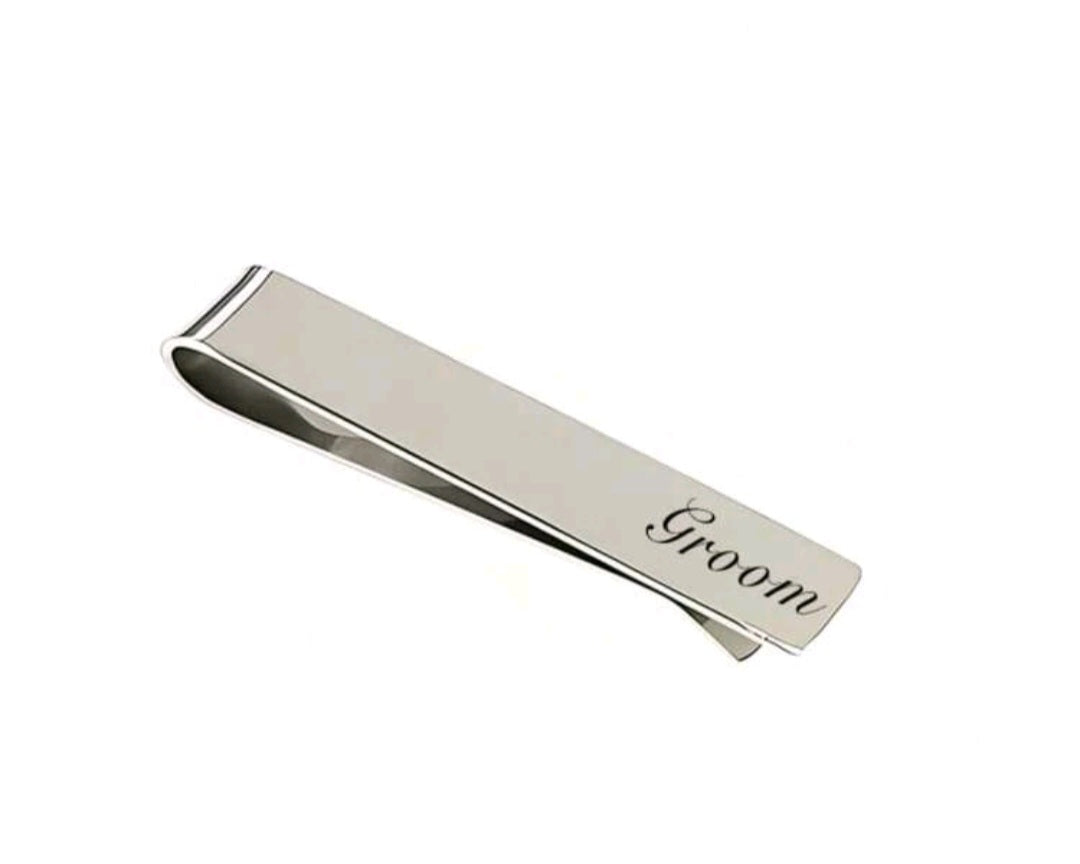 Engraved Tie Clip