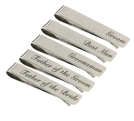 Engraved Tie Clip